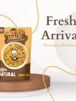 Flauntily Premium Kishmish – 100% Natural Raisins